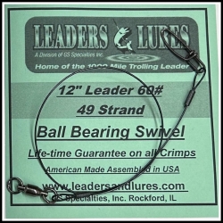 60# 49 Strand Steel Leader